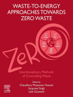 Waste-to-Energy Approaches Towards Zero Waste: Interdisciplinary Methods of Controlling Waste