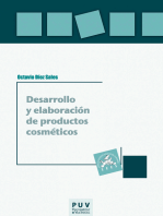 Desarrollo y elaboración de productos cosméticos