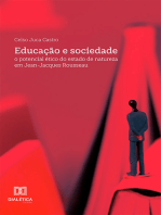 Educação e sociedade: o potencial ético do estado de natureza em Jean-Jacques Rousseau
