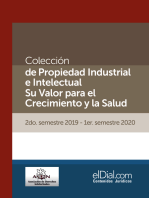 Colección de Propiedad Industrial e Intelectual. Su valor para el crecimiento y la salud (Vol. 6): 2do semestre 2019 - 1er semestre 2020