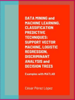 DATA MINING and MACHINE LEARNING. CLASSIFICATION PREDICTIVE TECHNIQUES