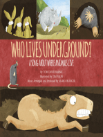 Who Lives Underground?: A Song about Where Animals Live