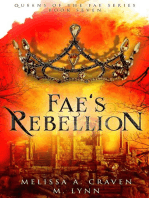Fae's Rebellion: A Fae Fantasy Romance: Queens of the Fae, #7