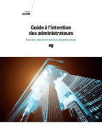 Guide à l'intention des administrateurs