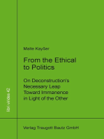 From the Ethical to Politics