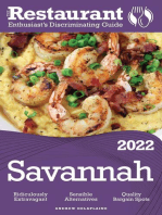 2022 Savannah - The Restaurant Enthusiast’s Discriminating Guide