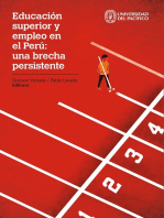 Educación superior y empleo en el Perú: una brecha persistente