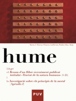 Hume: Llegir el Resum d'un llibre recentement publicat intitulat 'Tractat de la natura humana' (1-25), i la 'Investigació sobre els principis de la moral' (Apèndix I)