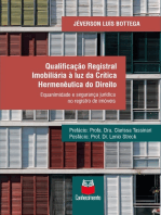Qualificação registral imobiliária à luz da crítica hermenêutica do direito: equanimidade e segurança jurídica no registro de imóveis