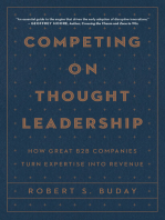 Competing on Thought Leadership