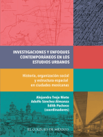 Investigaciones y enfoques contemporáneos en los estudios urbanos.