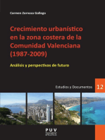 Crecimiento urbanístico en la zona costera de la Comunidad Valenciana (1987-2009): Análisis y perspectivas de futuro