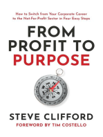 From Profit to Purpose: How to switch from your corporate career to the not-for-profit sector in four easy steps
