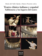 Teatro clásico italiano y español: Sabbioneta y los lugares del teatro