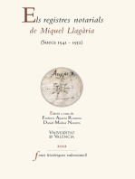 Els registres notarials de Miquel Llagària: (Sueca 1541-1552)