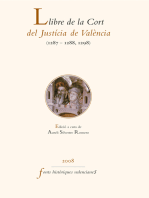Llibre de la Cort del Justícia de València: (1287-1288, 1298)