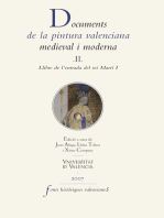 Documents de la pintura valenciana medieval i moderna II.: Llibre de l'entrada del rei Martí I