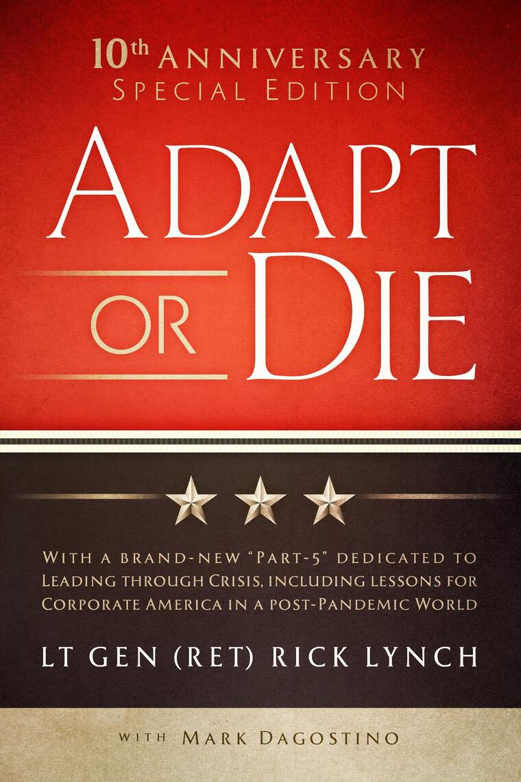 Adapt or Die by Lt Gen (Ret) Rick Lynch, Mark Dagostino (Ebook) - Read ...
