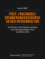 Post-/koloniale Erinnerungsdiskurse in der Medienkultur: Der Genozid an den Ovaherero und Nama in der deutschsprachigen Presse von 2001 bis 2016