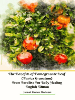 The Benefits of Pomegranate Leaf (Punica Granatum) from Paradise For Body Healing English Edition