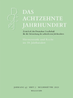 Das achtzehnte Jahrhundert: Hermeneutik und Recht im 18. Jahrhundert