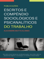 ESCRITOS E COMPÊNDIO SOCIOLÓGICOS E PSICANALÍTICOS