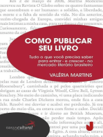 Como publicar seu livro: Tudo para entrar e crescer no meio literário brasileiro