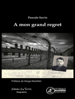 À mon grand regret: Essai