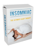 INSOMNIAC: The Ultimate Sleep Therapy