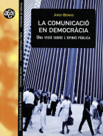 La comunicació en democràcia: Una visió sobre l'opinió pública