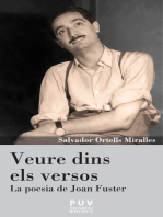 Veure dins els versos: La poesia de Joan Fuster