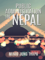 Public Administration in Nepal: A Survey of Foreign Advisory Efforts For the Development of Public Administration in Nepal: 1951-74