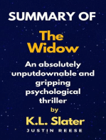 Summary of The Widow By K.L. Slater