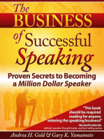 The Business of Successful Speaking