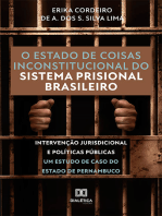 O estado de coisas inconstitucional do sistema prisional brasileiro: intervenção jurisdicional e políticas públicas - Um estudo de caso do Estado de Pernambuco