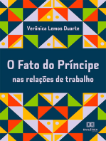 O Fato do Príncipe nas relações de trabalho