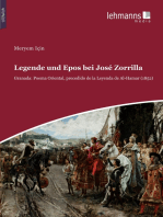 Legende und Epos bei José Zorrilla: Granada: Poema Oriental, precedido de la Leyenda de Al-Hamar (1852)