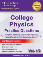 Sterling Test Prep College Physics Practice Questions