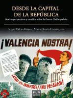 Desde la capital de la República: Nuevas perspectivas y estudios sobre la Guerra Civil Española