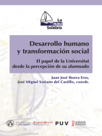 Desarrollo humano y transformación social: El papel de la Universitat desde la percepción de su alumnado