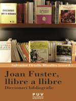 Joan Fuster, llibre a llibre: Diccionari bibliogràfic