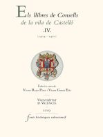 Els llibres de Consells de la vila de Castelló IV: (1404-1410)