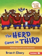 The Herd Came in Third: Diphthongs and R-Controlled Vowels