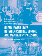 Queer Jewish Lives Between Central Europe and Mandatory Palestine: Biographies and Geographies