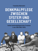 Denkmalpflege zwischen System und Gesellschaft