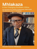Mhlakaza in the Changing Southern Africa: The Memoirs of Dr V A Mhlakaza