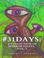 #31Days: A Collection Of Horror Essays, Vol. 2
