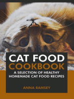 Cat Food Cookbook: A Selection of Healthy Homemade Cat Food Recipes