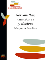 Serranillas, canciones y decires (Anotado)
