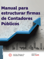 Manual para estructurar firmas de Contadores Públicos